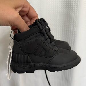 Zara Kids Black starfit Technical foam High-Top Sneakers/Boots - Size 5 (EU 21)